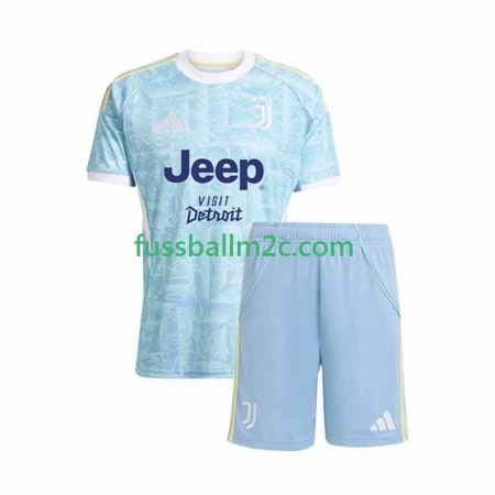 Fußballtrikots Juventus Kinder Auswärts Trikotsatz 2025-2026 Fußballtrikots Juventus Kinder Auswärts Trikotsatz 2025-2026